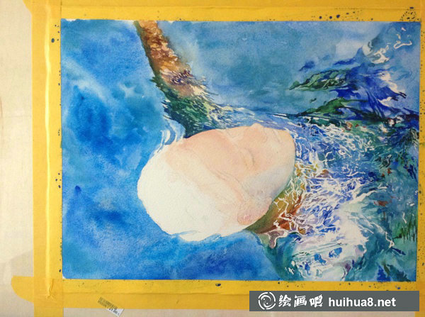 寫(xiě)實(shí)人物水彩繪畫(huà)分解過(guò)程步驟