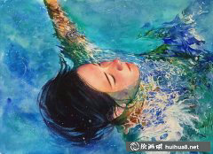 寫實(shí)人物水彩繪制分解步驟