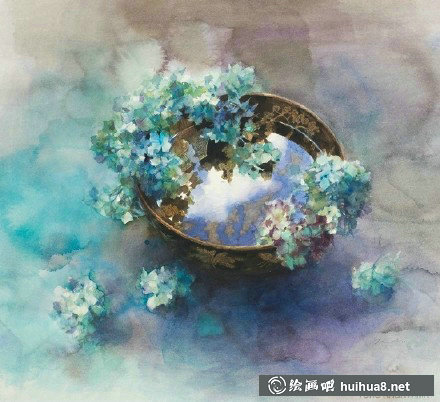 水彩畫心得：水彩怎么用好黑色
