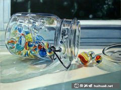 水彩玻璃器皿繪技展現(xiàn)