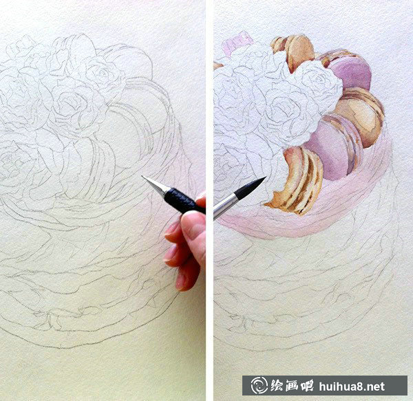俄羅斯Olga Moskaleva小清新水彩作品