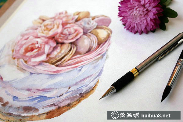 俄羅斯Olga Moskaleva小清新水彩作品