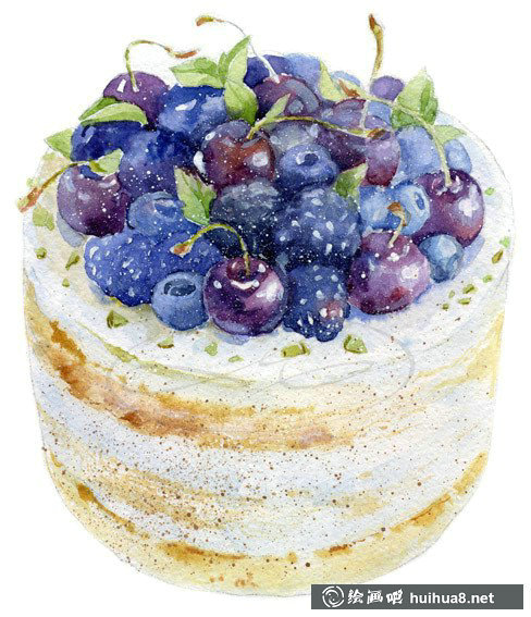俄羅斯Olga Moskaleva小清新水彩作品