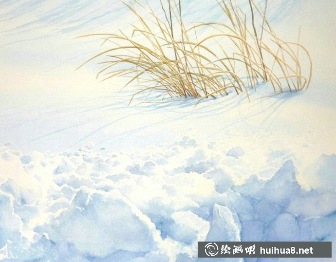 日本阿部智幸風(fēng)景水彩畫作品
