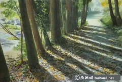 阿部智幸揭秘風景畫中葉子繪制技巧