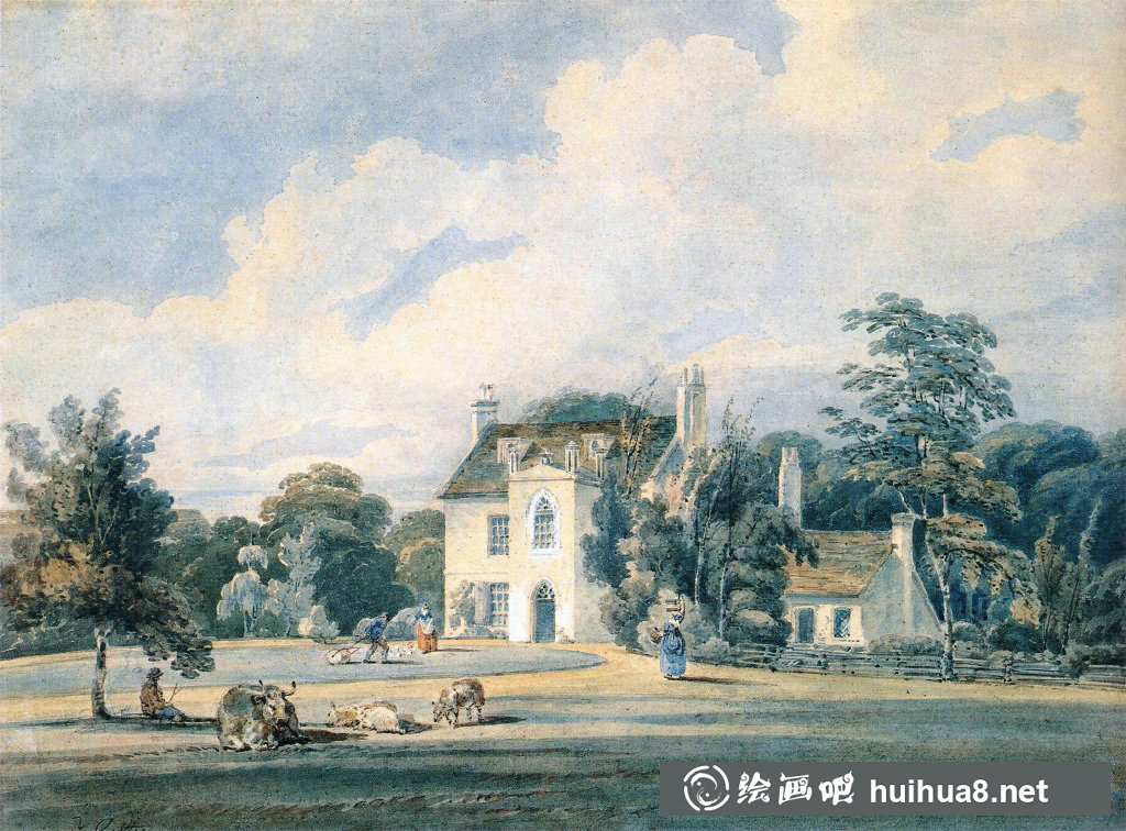 Thomas Girtin托馬斯吉爾丁水彩風(fēng)景畫(huà)