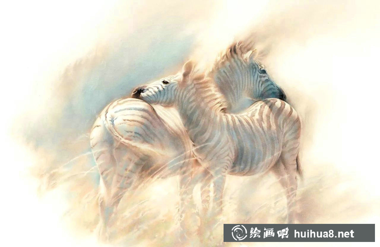 美國(guó)迪倫-斯科特.皮爾斯的非洲人物肖像水彩畫