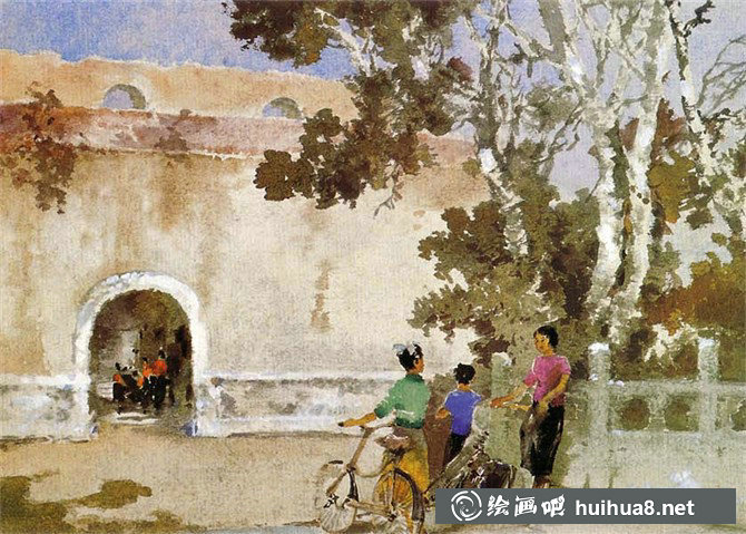 李劍晨水彩畫欣賞大全