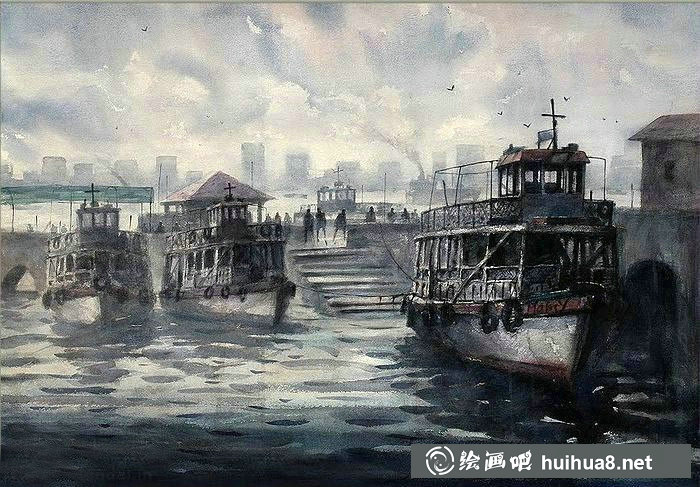 印度Ananta Mandal水彩畫作欣賞
