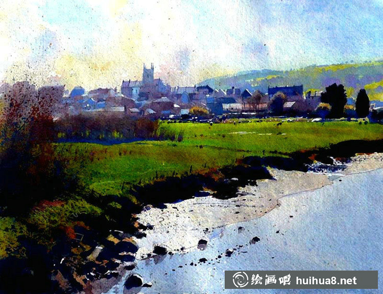 英國(guó)Richard Thorn的水彩風(fēng)景畫
