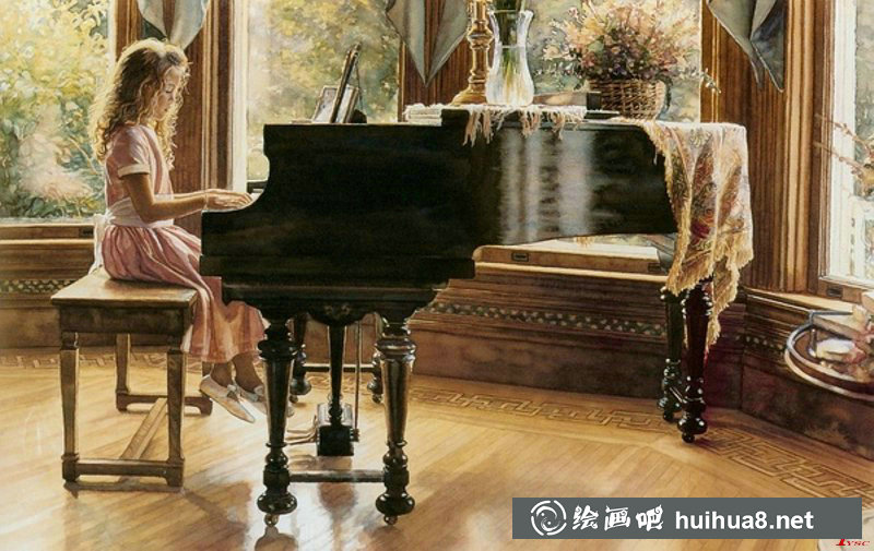 Steve Hanks 水彩畫作品全集一