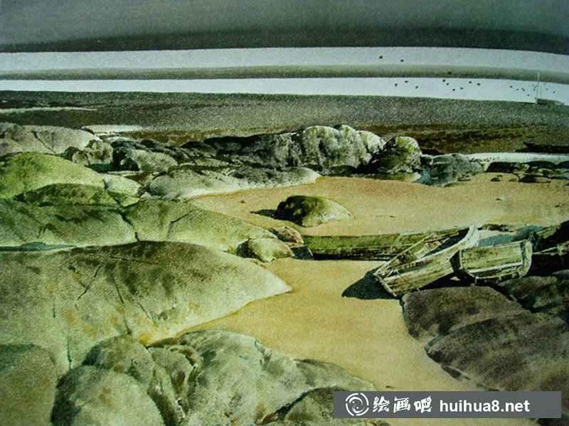 劉壽祥水彩風(fēng)景畫作品