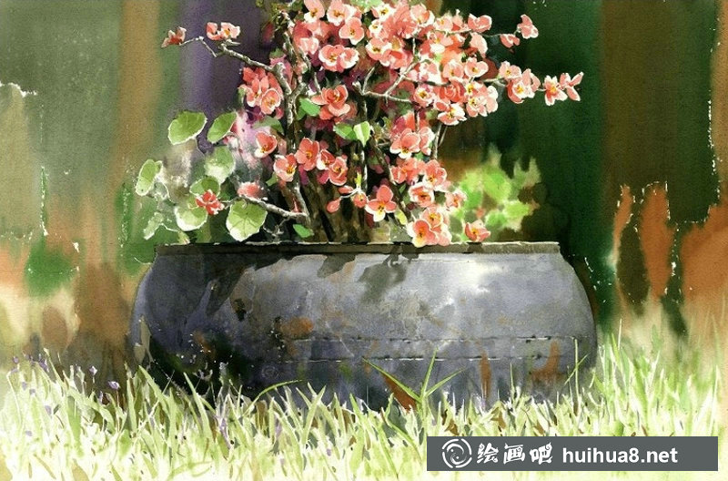 韓國申宗植（Shin Jong Sik）水彩畫作品欣賞