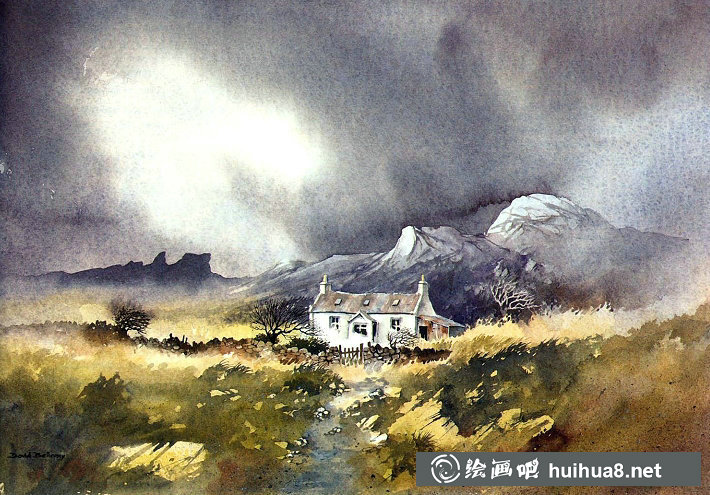 DAVID BELLAMY水彩風(fēng)景畫作品