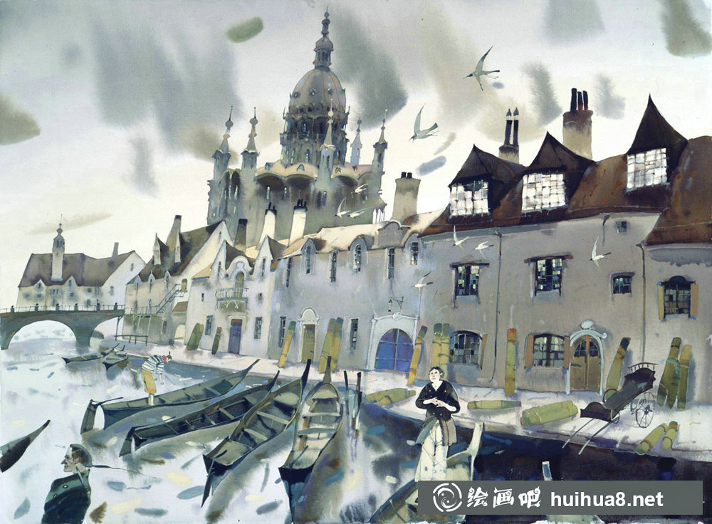 Alexander Votsmush水彩插畫