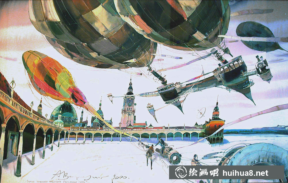 Alexander Votsmush水彩插畫