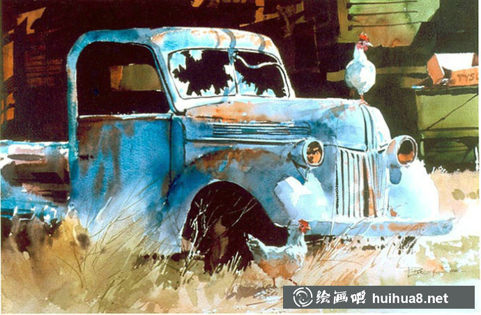 Carl Purcell美國卡爾·普賽爾的風景畫