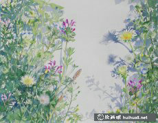 星野木綿山間水彩花草之美