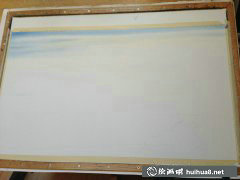 加拿大Carol Evans海灘水彩創(chuàng)作現(xiàn)場
