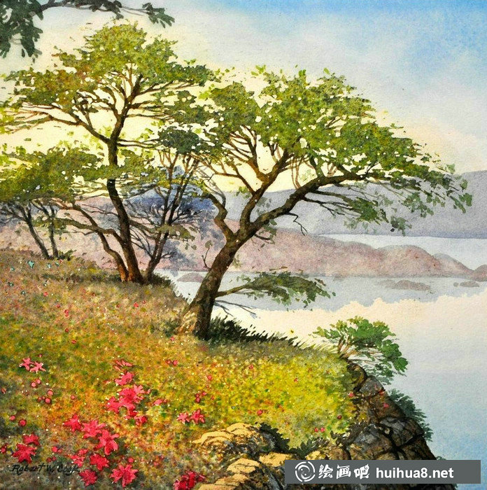 美國 Robert W. Cook 的風(fēng)景畫欣賞