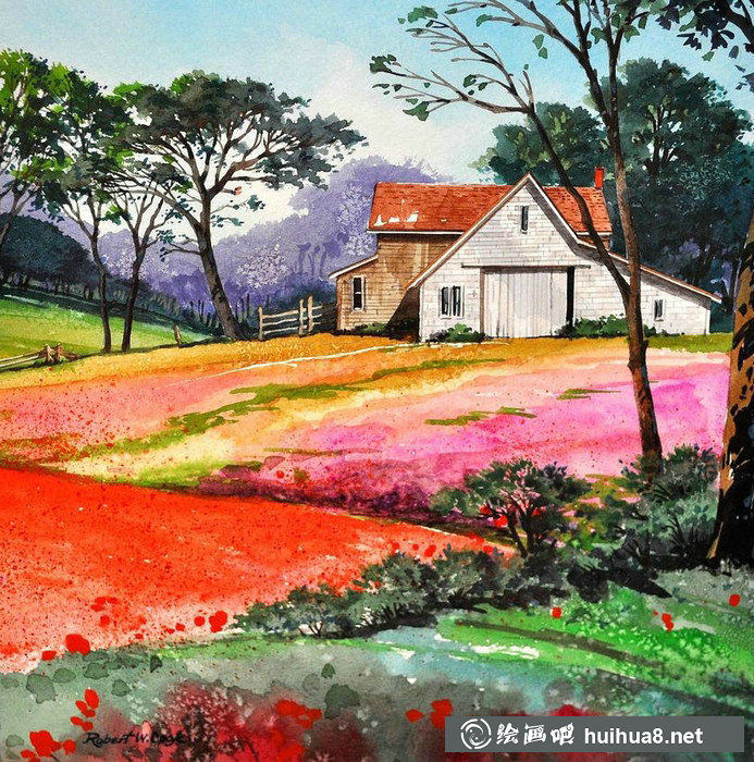 美國 Robert W. Cook 的風(fēng)景畫欣賞