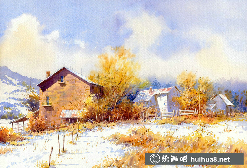 Faustino Martin水彩畫作品欣賞