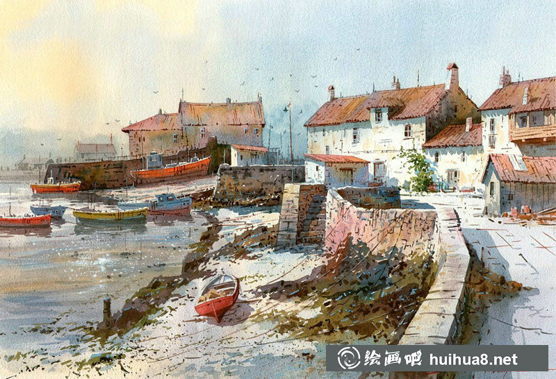 Faustino Martin水彩畫作品欣賞