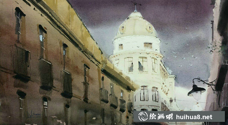 Miguel Linares Ríos的風(fēng)景畫欣賞 Miguel Linares Ríos的風(fēng)景畫欣賞