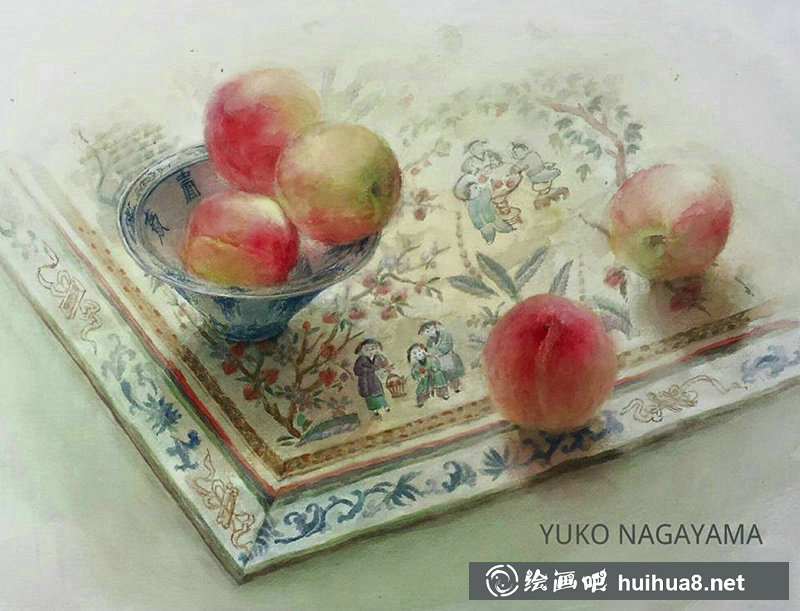 永山裕子靜物水彩畫作品欣賞之二
