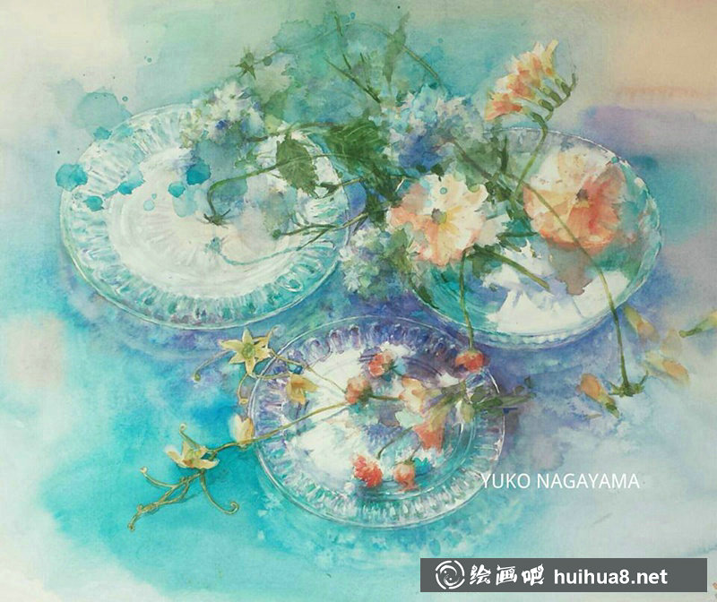 永山裕子靜物水彩畫作品欣賞之二