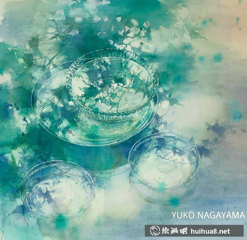 永山裕子靜物水彩畫作品欣賞之二