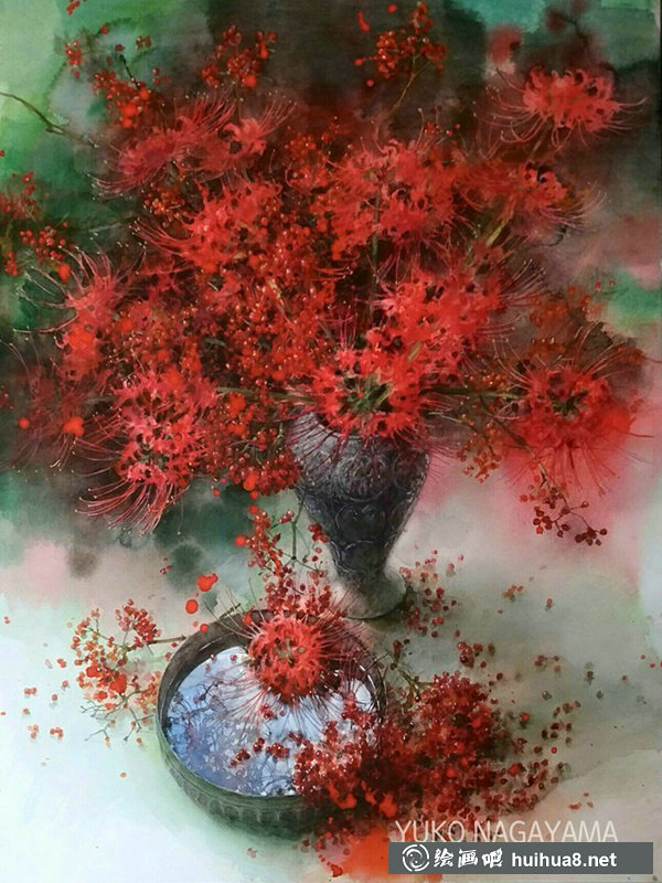 永山裕子靜物水彩畫作品欣賞之二
