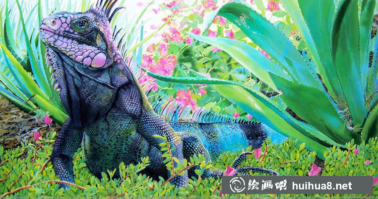 美國畫家Denny.Bond寫實(shí)風(fēng)景水彩畫