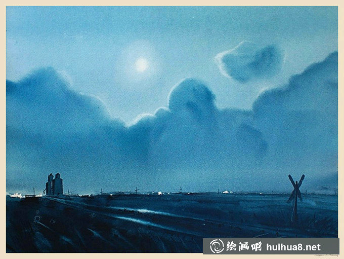 水彩風(fēng)景中的色調(diào)與意境