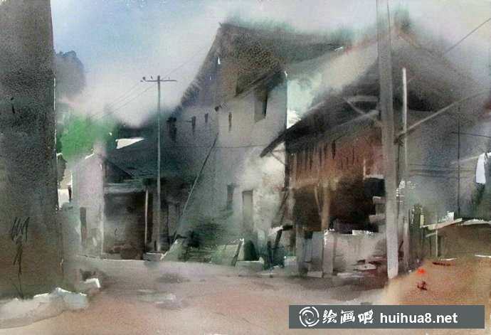 水彩的五味和20種常用的水彩畫法