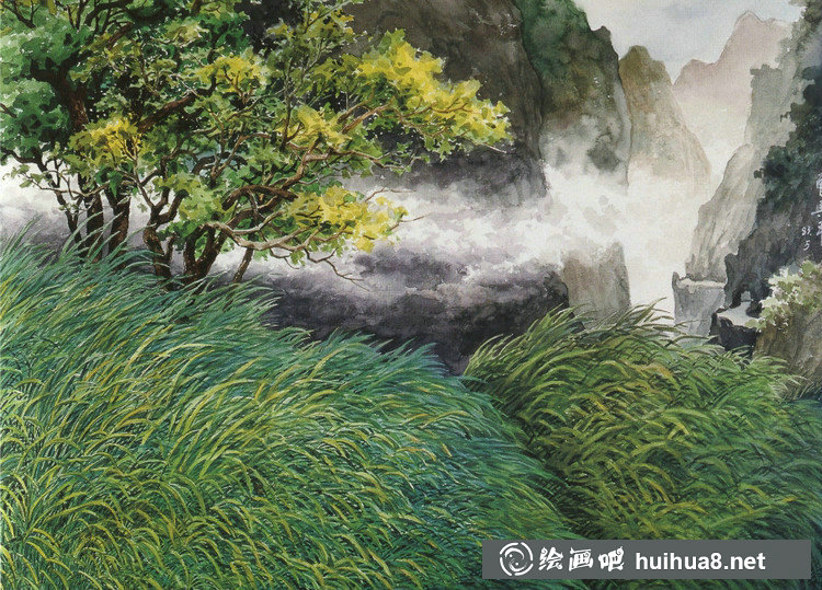 臺灣水彩畫家曾興平作品欣賞 (7)