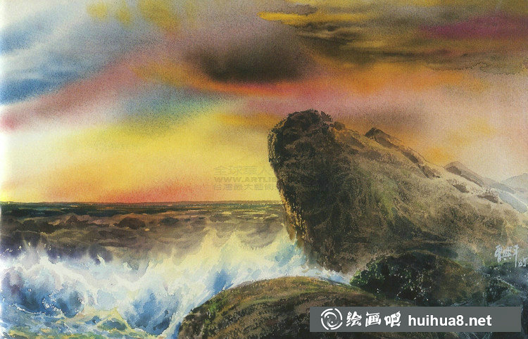 臺灣水彩畫家曾興平作品欣賞 (36)