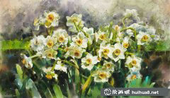 謝明锠臺(tái)灣水彩花韻賞