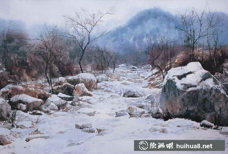 陳錫巖水彩畫(huà)藝術(shù)作品欣賞-10