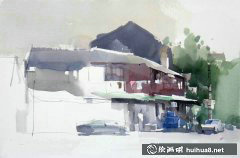 趙志強(qiáng)水彩風(fēng)景畫品鑒