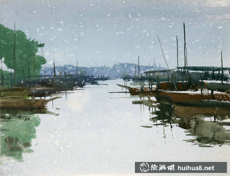 趙志強水彩風景畫作品欣賞-3