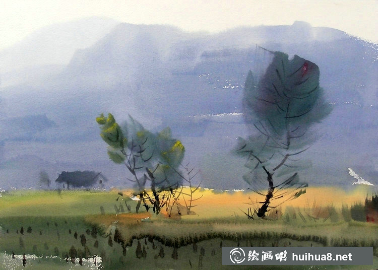 趙志強水彩風景畫作品欣賞-4