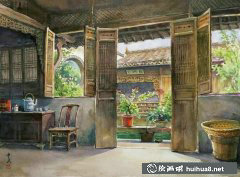 陳重武鄉(xiāng)村美景水彩畫展