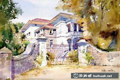 印度水彩畫家Milind Mulick建筑風(fēng)景畫作
