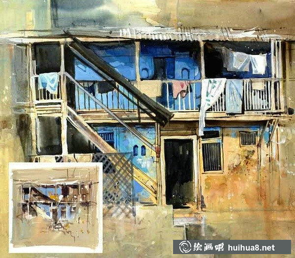 印度水彩畫(huà)家Milind Mulick作品欣賞-2