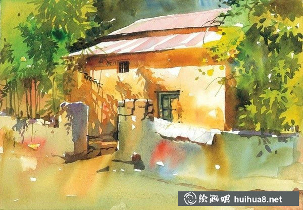 印度水彩畫(huà)家Milind Mulick作品欣賞-6