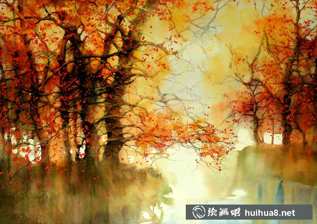 馮正梁水彩畫(huà)作品欣賞-1