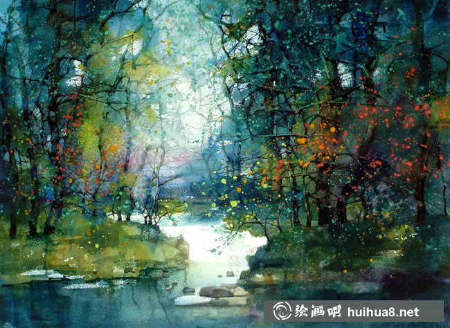 馮正梁水彩畫(huà)作品欣賞-3