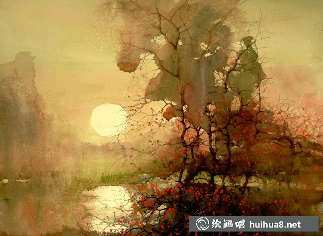馮正梁水彩畫(huà)作品欣賞-5