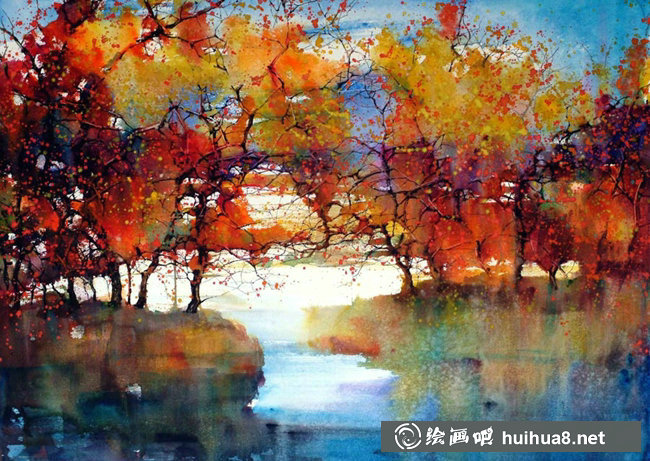 馮正梁水彩畫(huà)作品欣賞-7